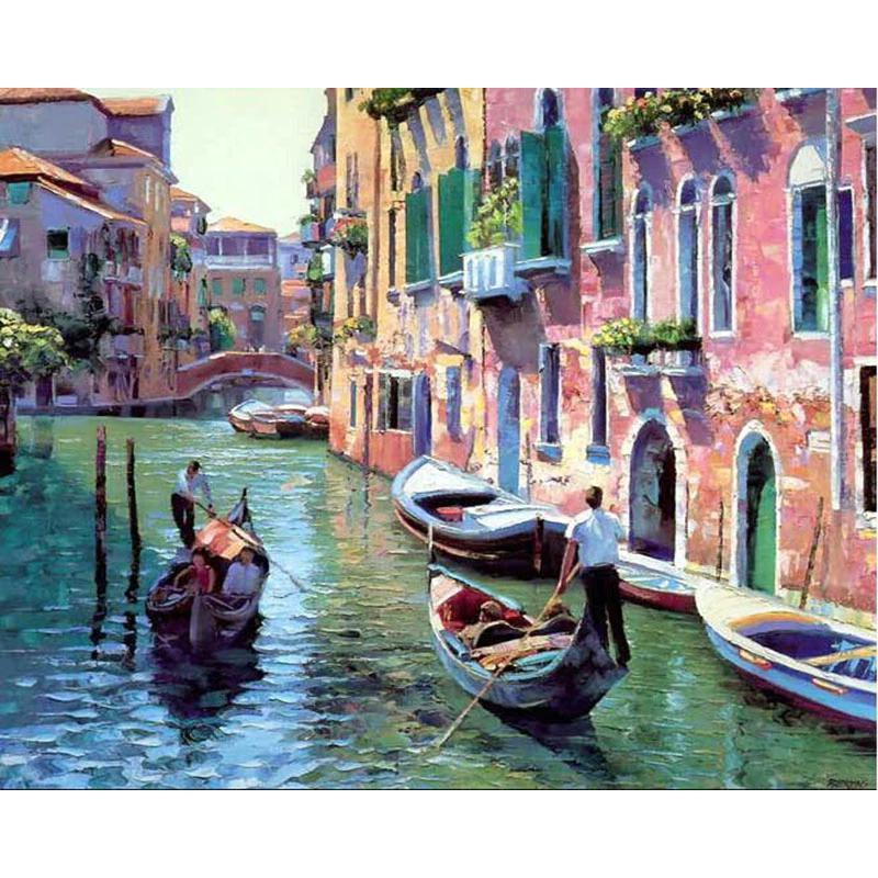 Venetië overdag - Diamond Painting