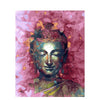 Buddha met roze achtergrond - Diamond Painting