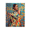 Afrikaanse vrouw kleurrijk - Diamond Painting