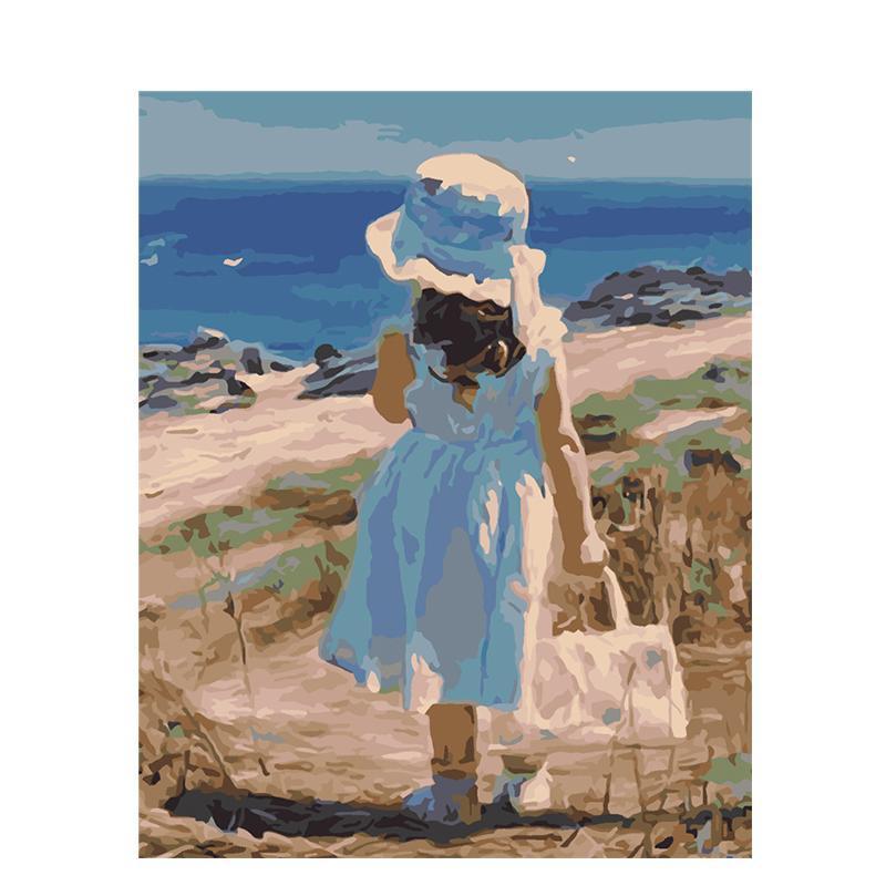 Dagje Strand - Diamond Painting