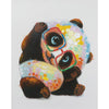 Schattige panda met bril - Diamond Painting