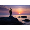 Yoga bij zee - Diamond Painting