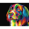 Kleurrijke hond - Diamond Painting