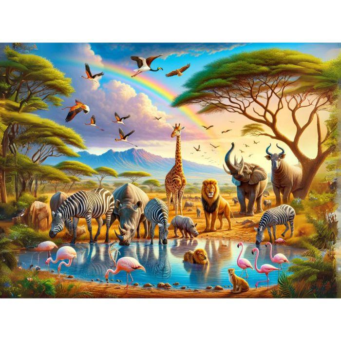 Wilde dieren - Diamond Painting