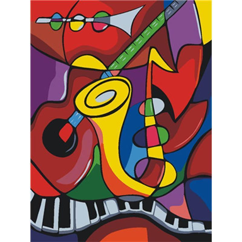 Muziekinstrumenten - Diamond Painting