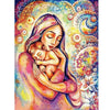 Moeder en baby - Diamond Painting