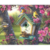 Huis voor vogels - Diamond Painting