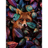 Vos tussen bladeren - Diamond Painting