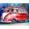 Oude bus - Diamond Painting