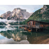 Pragser Wildsee in de Dolomieten - Diamond Painting