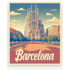 Barcelona - Reisposter - Diamond Painting