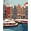 Kerstmis in Amsterdam - Diamond Painting