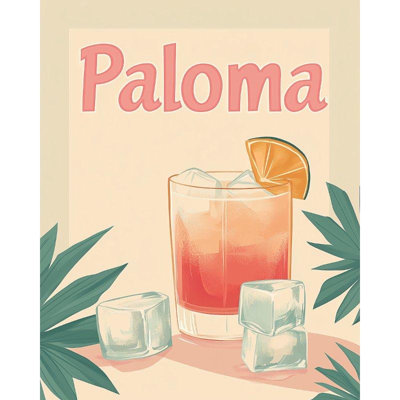 Paloma Cocktail - Diamond Painting