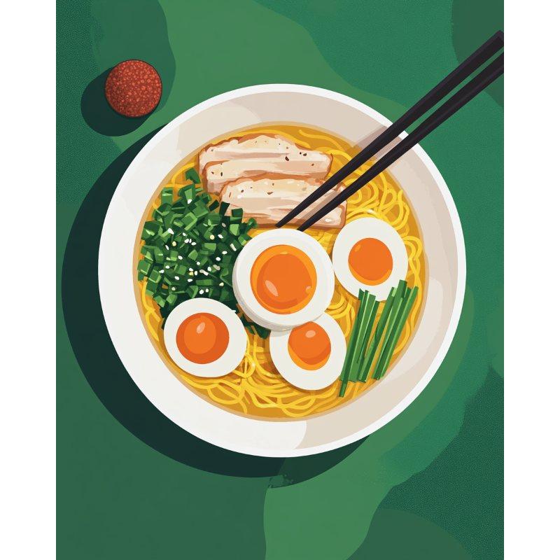 Ramen Noedels - Diamond Painting