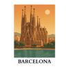 Reisposter - Barcelona - Diamond Painting