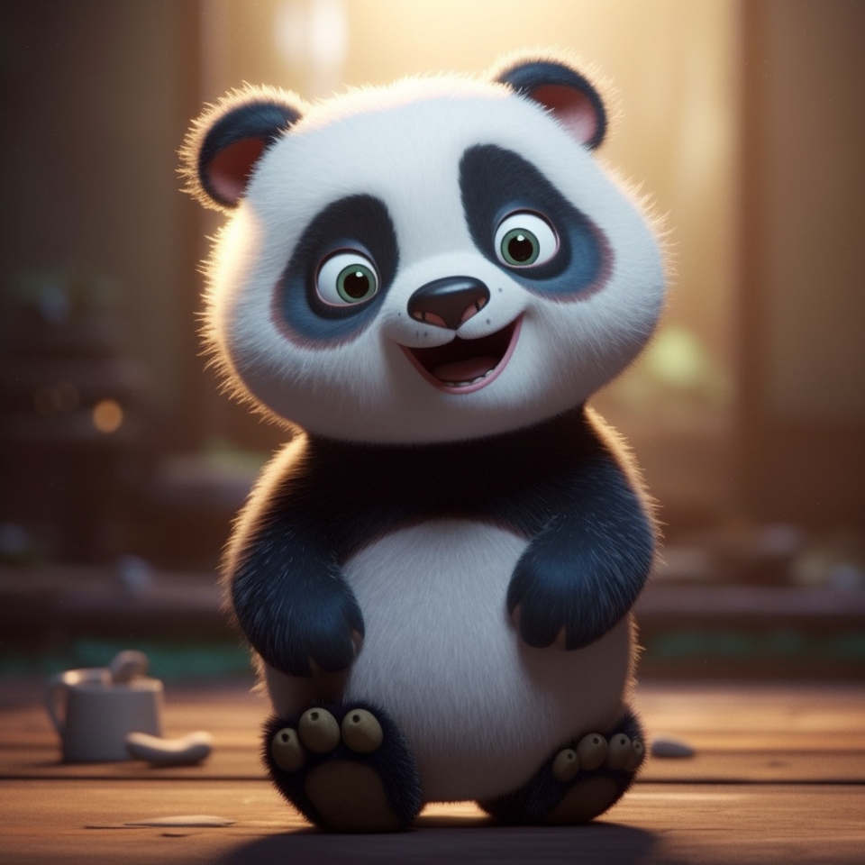 Schattige Pandabeer
