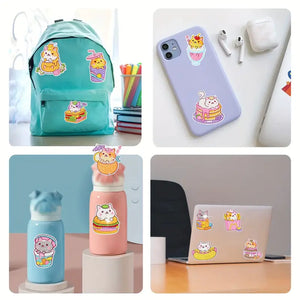 Diamond Painting Stickers - Set van 12 Katjes