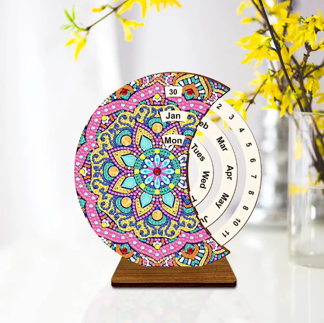 Diamond Painting Eeuwige Kalender | Mandala