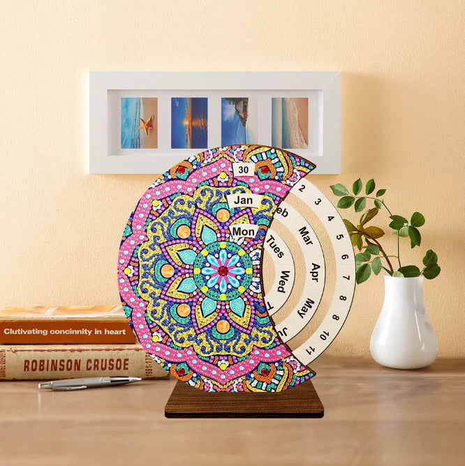 Diamond Painting Eeuwige Kalender | Mandala