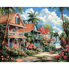Diamond painting - Vakantie Huisjes