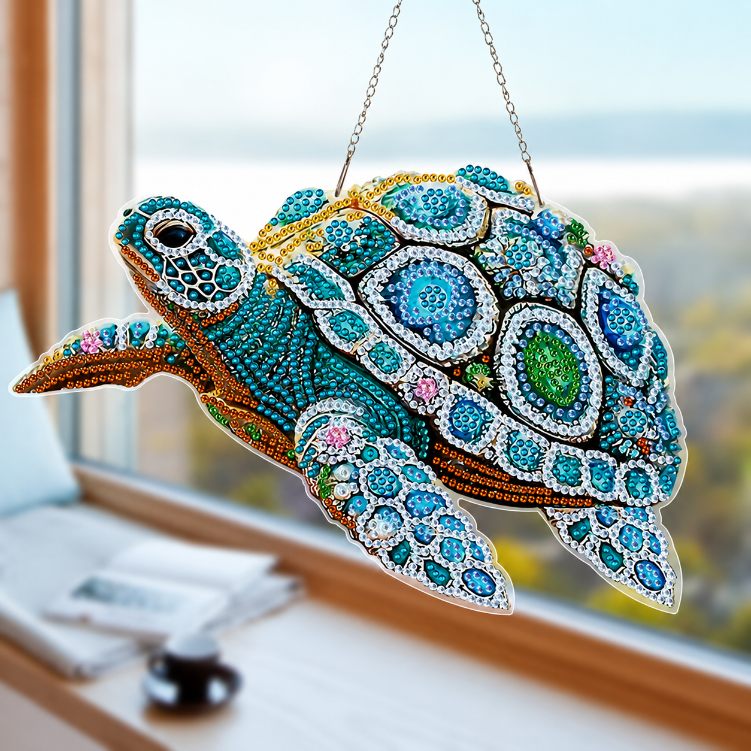 Diamond Painting Hanger - Schildpad