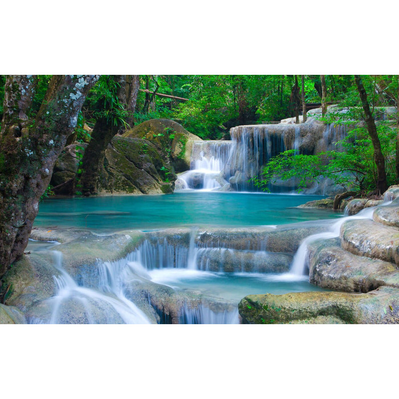 Idyllische Waterval