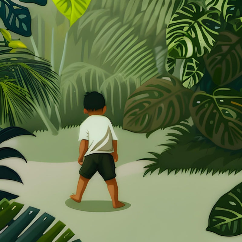Jongen in de Jungle