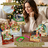 Parel Diamond Painting Kerstkaarten - Winter Vuurtoren Set