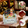 Parel Diamond Painting Kerstkaarten - Winter Vuurtoren Set