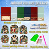 Parel Diamond Painting Kerstkaarten - Geboorte van Jezus Set