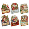 Parel Diamond Painting Kerstkaarten - Kerst Geliefden Set