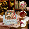 Parel Diamond Painting Kerstkaarten - Kerst Geliefden Set