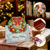 Parel Diamond Painting Kerstkaarten - Kerstkransen Set