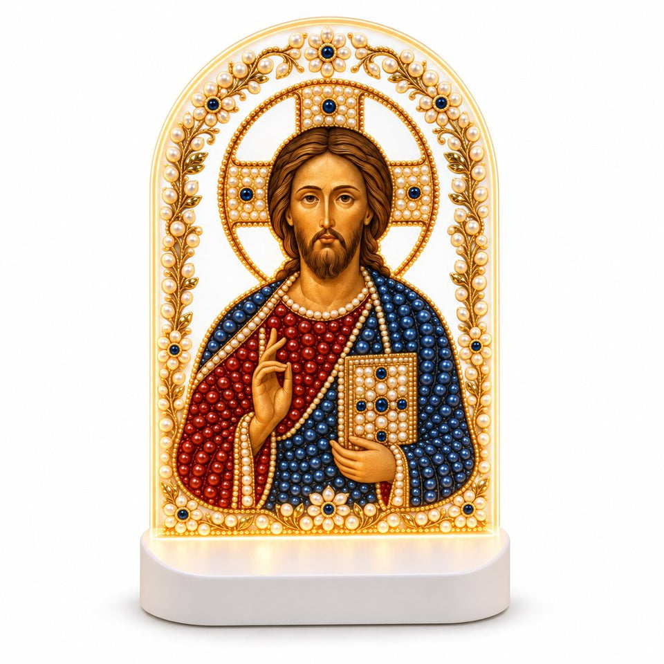 Diamond Painting Nachtlamp - Christus het Licht