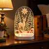 Diamond Painting Nachtlamp - Hert onder de Sterren