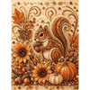 Eikelseizoen - Premium Parel Diamond Painting - Diamond Painting