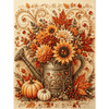 Herfst in bloei - Premium Parel Diamond Painting - Diamond Painting