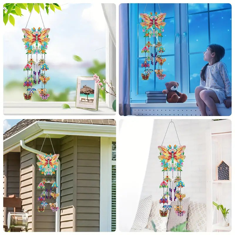 Diamond Painting Windgong – Vlinder