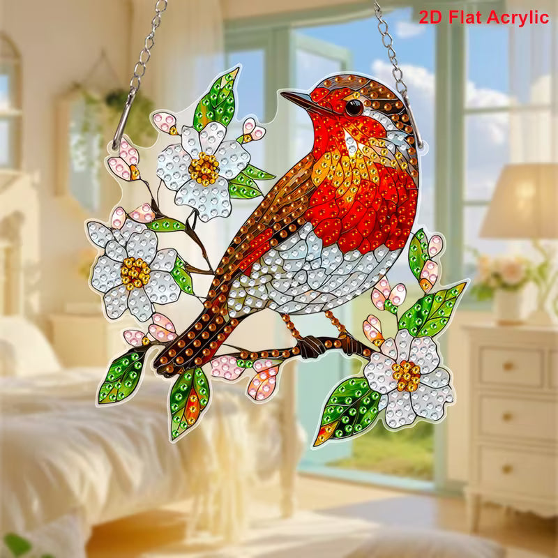 Diamond Painting Hanger - Vogel