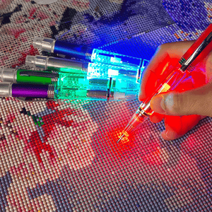 Premium Diamond Painting Pen met LED lampje
