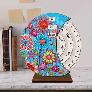 Diamond Painting Eeuwige Kalender | Zonnebloemen
