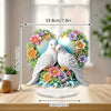 Diamond Painting Ornament - Witte Duiven