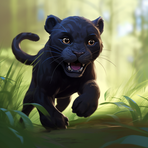 Jonge panter