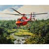 Rode Helikopter