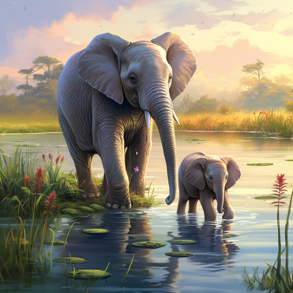 Jonge olifant
