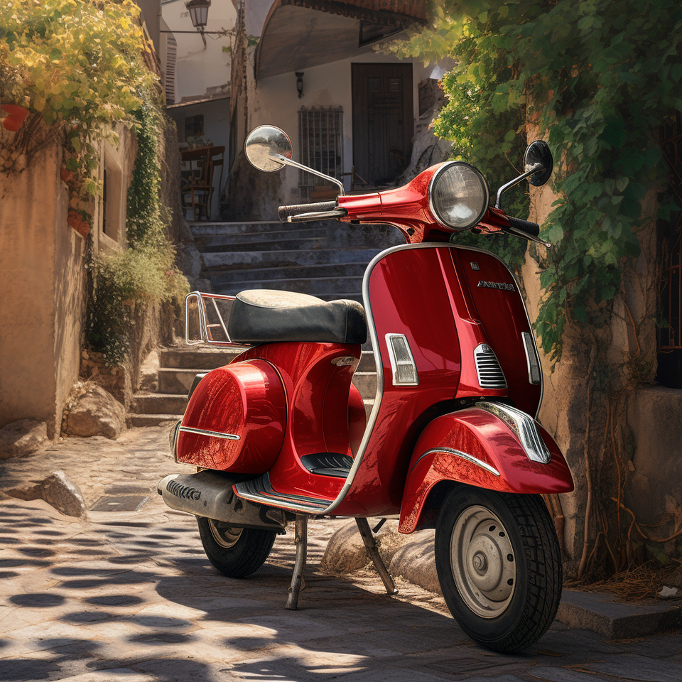 Rode Vespa