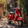 Rode Vespa