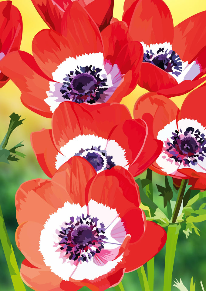 Klaprozen | Exclusieve Diamond Painting