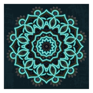 Mandala Glow In The Dark | Diamond Painting