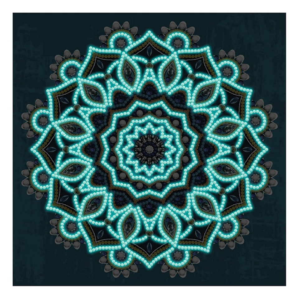 Mandala Glow In The Dark | Diamond Painting